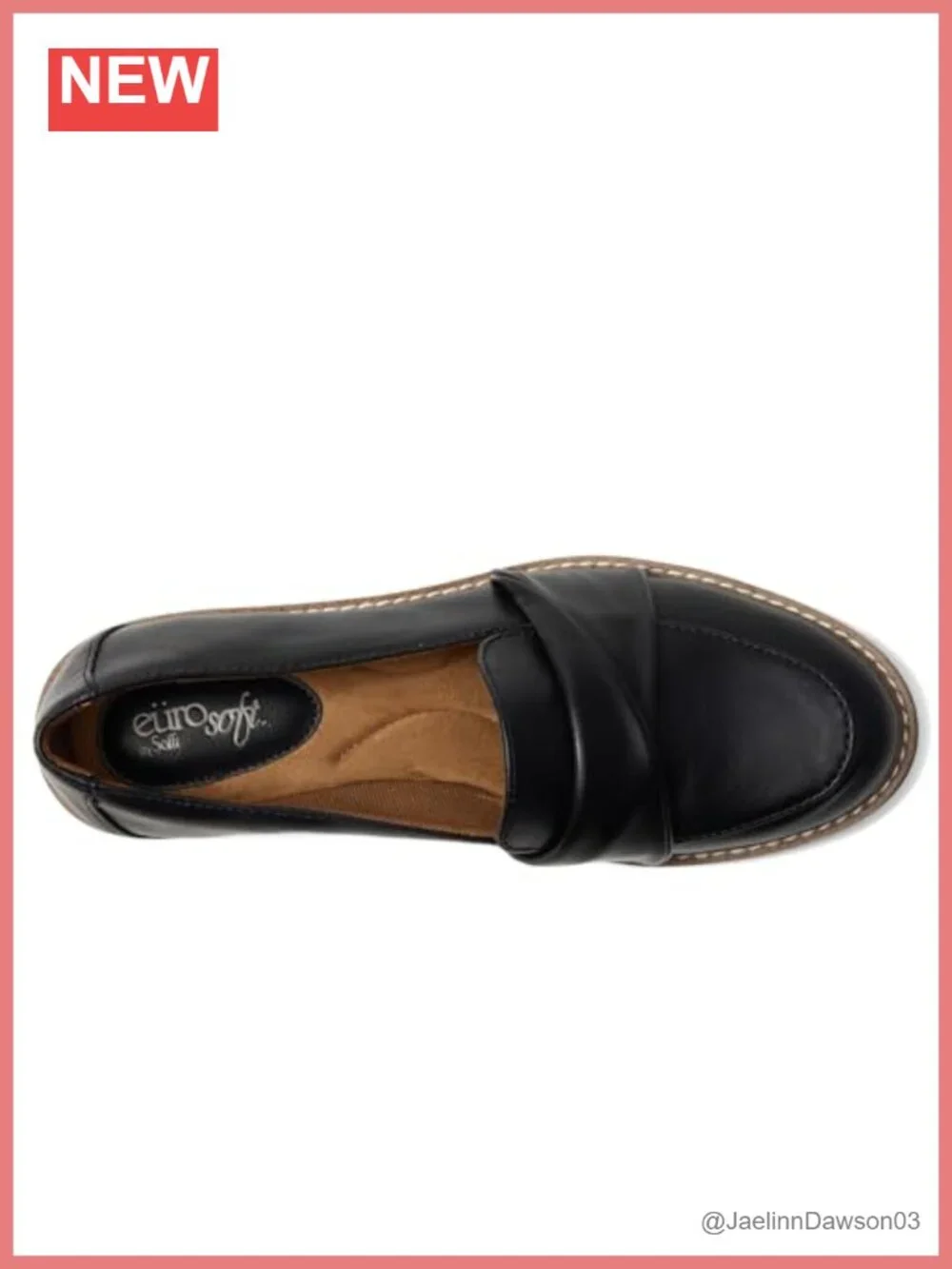 Women's Leia Loafers Cushioned Faux Leather Slip-On